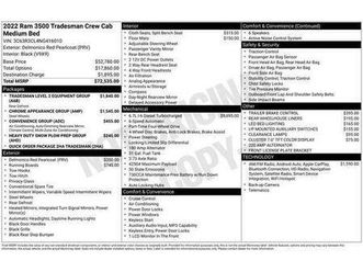 2022 ram 3500 tradesman
