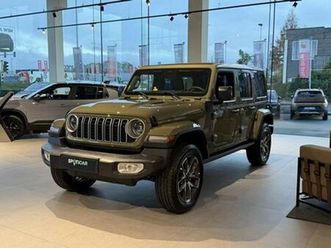 jeep wrangler unlimited 4xe phev sahara at8 4x4