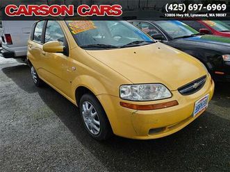 used 2007 chevrolet aveo 5