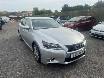 lexus gs 450h 3.5 450h v6 luxury cvt euro 5 (start/stop) 4dr