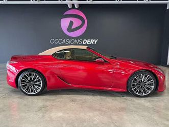 2025 lexus lc lc 500 v8 5.0l red convertible / v8 5.0l rouge con