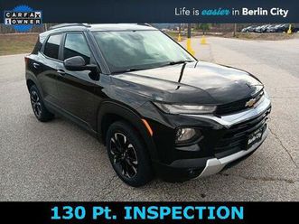 certified 2022 chevrolet trailblazer lt