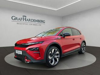 skoda elroq rs 250 kw ahk head-up display navi