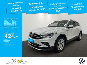 volkswagen tiguan 2.0 tdi 4m elegance *ahk*pano*matrix*pdc*
