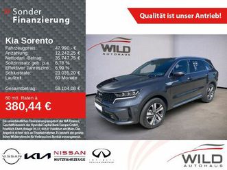 kia sorento 1.6 t-gdi platinum awd phev glasdach