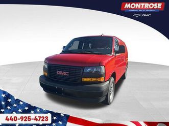 new 2025 gmc savana 2500 work van