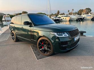 range rover sv autobiographie