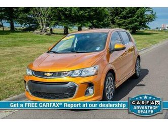 2017 chevrolet sonic lt