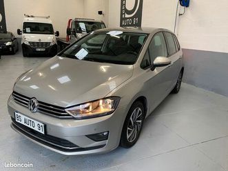 volkswagen golf sportsvan 1.4 tsi 125 bvm6 sound bmt / 1ère main