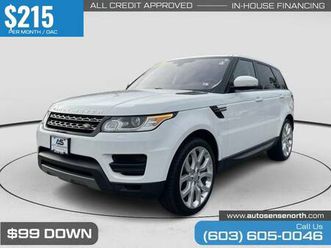 $215/mo - 2016 land rover range rover sport hse td6 td 6 td-6