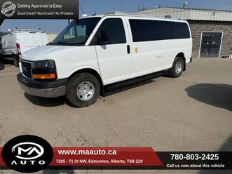 2013 gmc savana passenger rwd 3500 155 sle