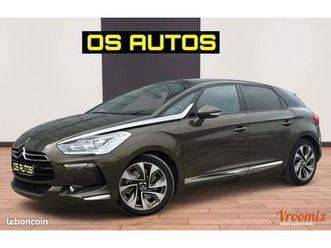 ds automobiles ds 5 2.0 hdi 163ch (9 cv) 16v turbo fap - bvm6 5 portes marron - 2013