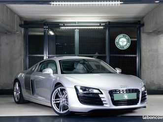 audi r8 - v8 atmosphérique 430ch - boite manuelle - faible kilométrage - suivi audi avec carnet - rare