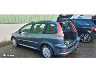 206 sw 1.4 essence moteur tu ct ok bon état rien à prévoir