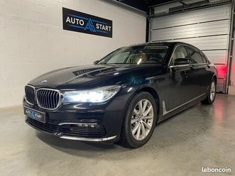 bmw 7 berline 725d l exclusive steptronic 231cv/2eme main/entretien bmw/toit ouvrant/sieges chauffants massants/affichage tete haute