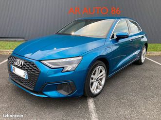 audi a3 sportback 40 tfsi e 204ch s tronic 6 hybride business line sièges cuir tva