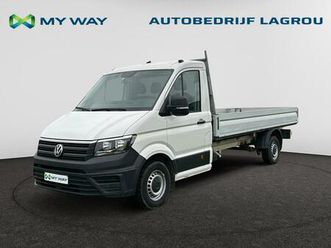volkswagen crafter 35 lwb crafter 35 pick-up l4 sc 4490 mm 2.0 tdi eu6 scr fwd bmt 140pk (103kw) 6v