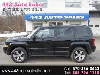 used 2017 jeep patriot high altitude