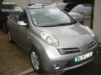 nissan micra c+c 1.6 110 lolita lempicka automatique 93000 km