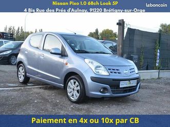 nissan pixo 1.0 68ch look 5p • 4x 10x cb • garantie 3 mois