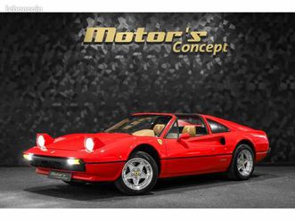 ferrari 308 gtsi - parfait état / peinture neuve frais d'entretien récents
