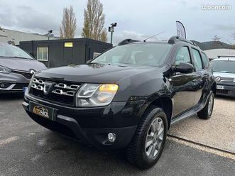 dacia duster - dci 110 4x2 laureate plus 2017 climatisation bluetooth noir radars de recul
