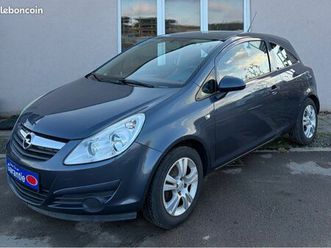 opel corsa 80ch 2010 climatisation première main entretenue chez opel volant chauffant siège chauffant garantie entretenue chez opel