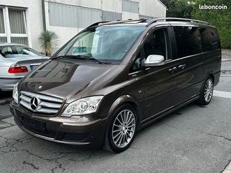 mercedes viano 3.0 cdi 224 ch avantgarde - bva - toit panoramique & cuir - full options