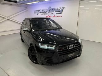 sq7 4.0 tdi fulls black 7 places quattro tiptronic