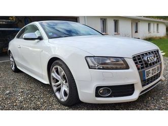 2010 audi s5 blanc automatique, 6 vitesses conduite à gau...