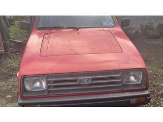 1986 reliant rialto rouge manuel, 4 vitesses conduite à d...