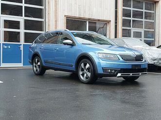 octavia combi 2.0 tdi scout 4x4 dsg