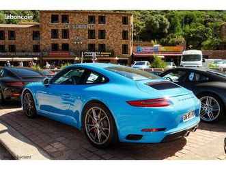porsche 991.2 bleu miami