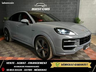porsche cayenne coupe phase 2 e-hybrid s 3.0i v6 470ch tiptronic8 - garantie porsche approved