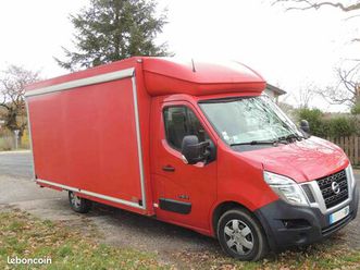 camping-car très grande soute, camion-magasin ou camion assistance (idéal pour motos, karts, vtt… ou atelier en rallye)