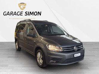 caddy maxi 2.0 tdi comfortline dsg ***7-plätzer / distanzregler ***