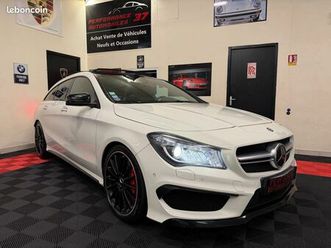 mercedes cla 45 amg 380 ch shooting brake turbo 4 matic speedshift 7g-dtc full entretien mercedes toutes options