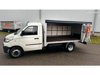 ◊ 20.000,00 grt 12 mois piaggio np6 châssis cabine long caisse bâche latérale coulissante rideaux gpl finition top nt wb chas 325 lr lpg top wh ( jumpy, scudo, 