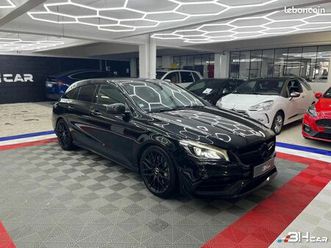 mercedes classe cla 45 amg shooting brake 2.0 381 amg 4matic edition yellow