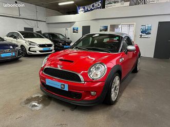 mini cooper s coupé 1.6i 184ch red hot chili
