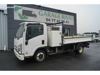 isuzu nnr m21 120 benne + coffre