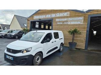 peugeot partner long 5 places 1.5 hdi 100 612 tva