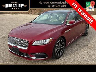 2017 lincoln continental reserve