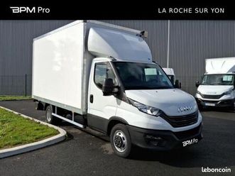 iveco daily ccb 35c16h empattement 4100 / caisse hayon / 20m3 / 3.0l 160cv ouverture latérale / 39