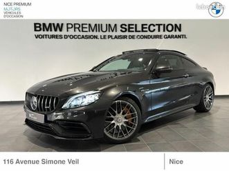 mercedes-benz classe c coupé 63 amg s 510ch speedshift mct amg