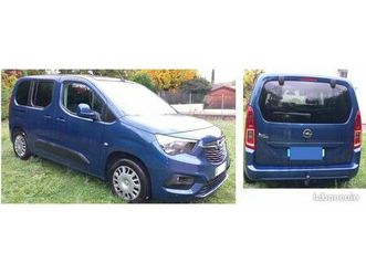 opel combo life 5 places 1,2l essence (idem peugeot partner, peugeot rifter, citroën berlingo)