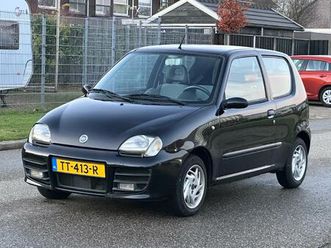 fiat seicento 1.1 sporting airco*27-11-2026 apk*lm velgen*1e eigenaar*elektrische ramen*