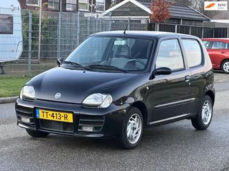 fiat seicento 1.1 sporting airco*lm velgen*nieuwe apk*1e eigenaar*elektrische ramen*
