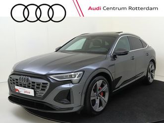 audi q8 sportback e-tron - 55 quattro s edition 115 kwh | panoramadak | trekhaak | luchtvering | 4-zone airco | 360 c