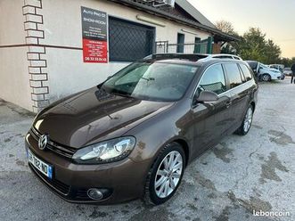 volkswagen golf vi sw 1.4 tsi 160 cv carat toit ouvrant panoramique